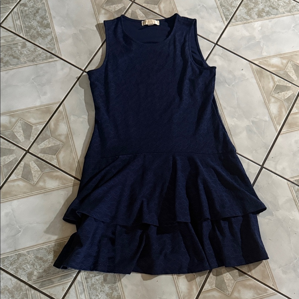 Micheal kors Navy Sleeveless Dress